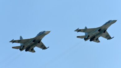«مواجهة جوية» بين مقاتلات روسية وأميركية فوق المتوسط