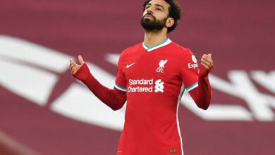 ليلة تاريخية للنجم المصري محمد صلاح في ملعب آنفيلد