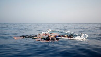 غرق المهاجرون في البحر المتوسط