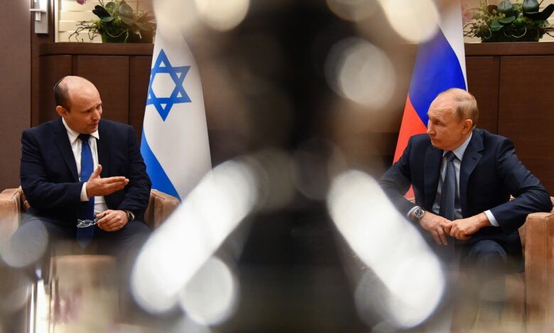 «إسرائيل» تستعد لفرض عقوبات على روسيا!