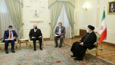 من لقاء الرئيس الإيراني باللواء علي مملوك