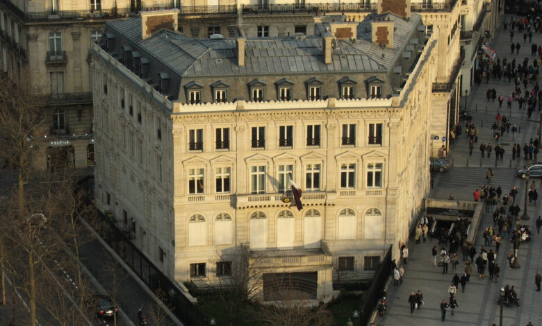 السفارة القطرية في فرنسا