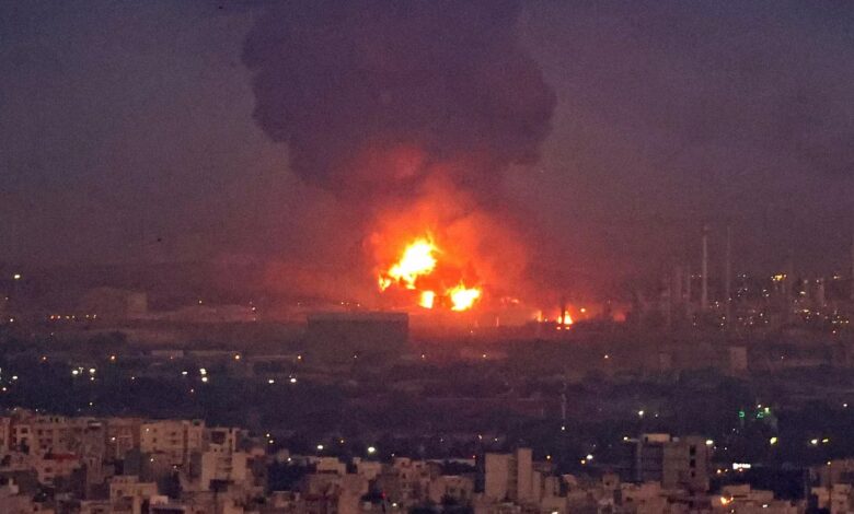 انفجار في مجمع صناعي إيراني