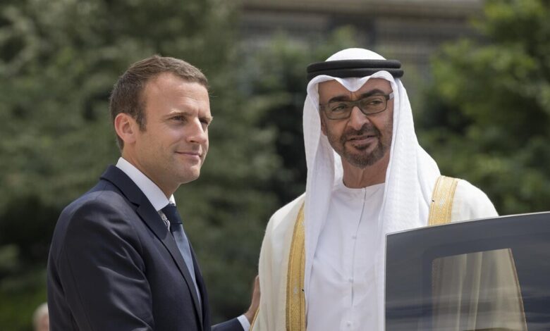 أول زيارة خارجية.. رئيس الإمارات في فرنسا