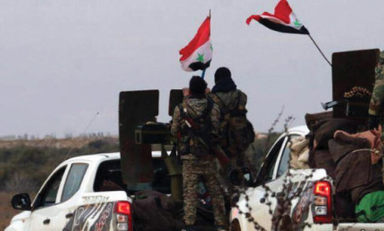 الجيش السوري يستقدم مئات الجنود وأسلحة ثقيلة إلى منبج