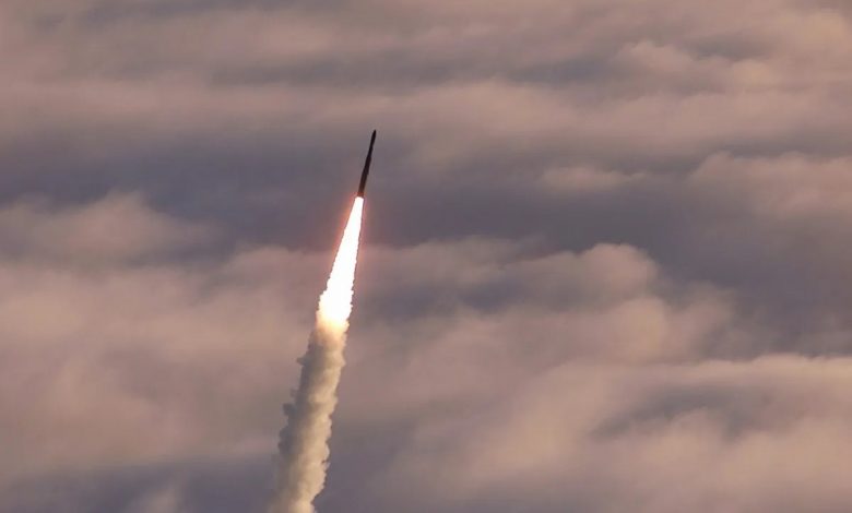صاروخ "مينتمان 3" النووي الأمريكي