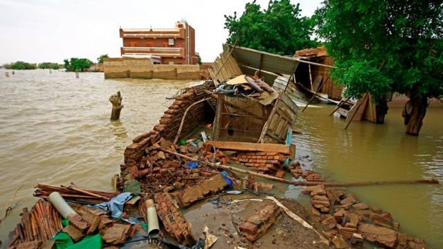ارتفاع حصيلة ضحايا فيضانات السودان