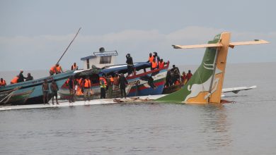 سقوط طائرة ركاب ببحيرة فيكتوريا