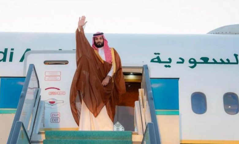 بن سلمان يصل إلى قطر لحضور حفل افتتاح المونديال