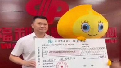 مواطن صيني يخفي عن عائلته ربحه 30 مليون دولار في اليانصيب
