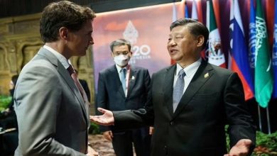 نقاش ساخن بين رئيس الصين ورئيس الوزراء الكندي