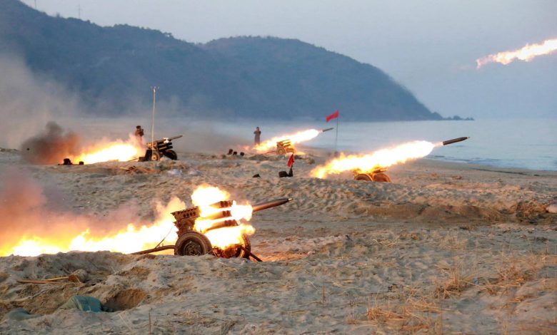 قدرات سلاح المدفعية لكوريا الشمالية