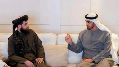 وزير دفاع "طالبان" يجري محادثات مع رئيس الإمارات
