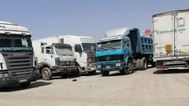 الشاحنات السورية تعبر إلى الأراضي العراقية!
