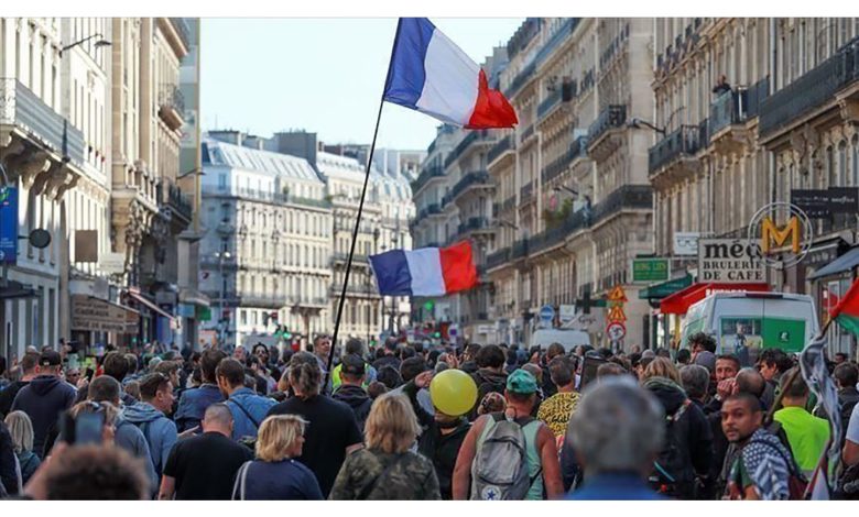 الاحتجاجات الفرنسية