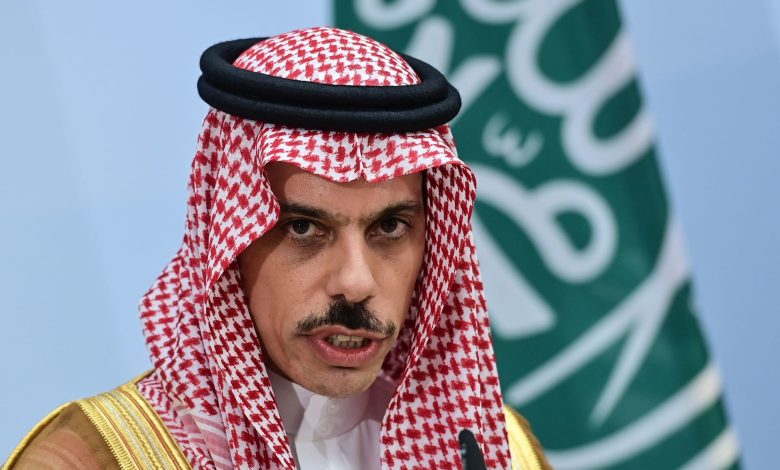 وزير الخارجية السعودي، "فيصل بن فرحان"