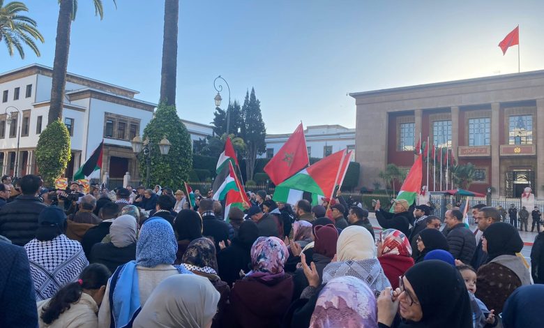 مظاهرات في المغرب ضد التطبيع مع إسرائيل