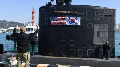 وصول غواصة نووية أمريكية إلى كوريا الجنوبية