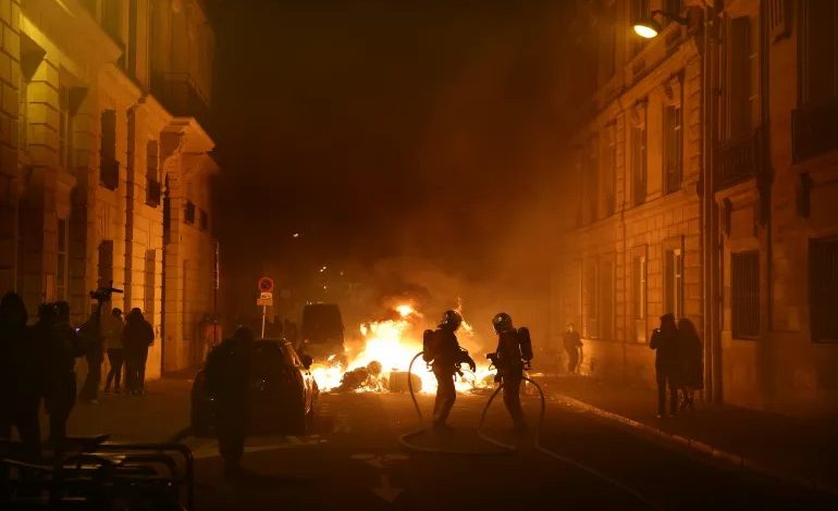 عشرات الاعتقالات في احتجاجات باريس
