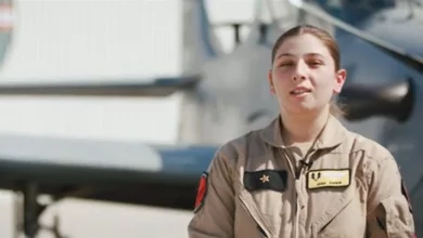 أول ضابط طيّار أنثى بالجيش اللبناني