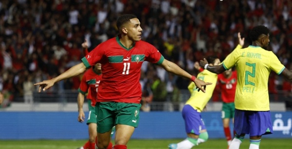 المنتخب المغربي يفوز على البرازيل