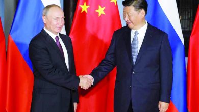 الرئيس الصيني في موسكو لتعميق التعاون الاقتصادي بين البلدين