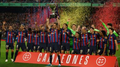برشلونة بطلاً للدوري الإسباني للمرة الـ 27 في تاريخه