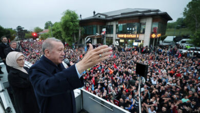 أردوغان يعد بتنفيذ مشروع مركز الغاز