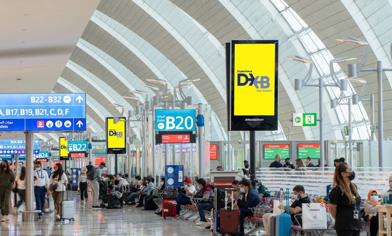 في مطار دبي الدولي.. حركة السفر ترتفع بنسبة 55.8%