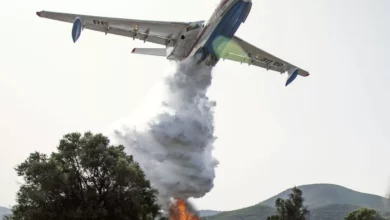 تطوير طائرات روسية لإطفاء الحرائق