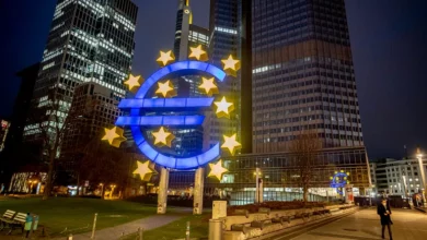 تباطؤ حاد للنمو الاقتصادي في منطقة اليورو