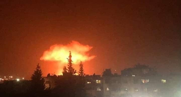 إصابتان وخسائر مادية.. تفاصيل العدوان "الإسرائيلي" على دمشق