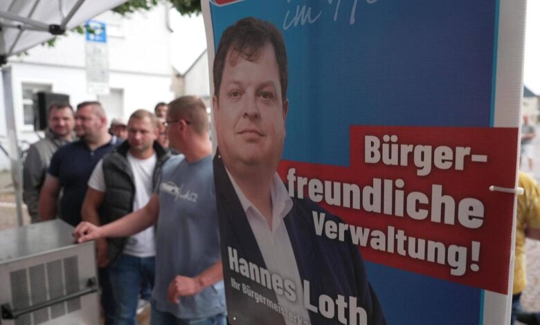 اليمين المتطرف في ألمانيا يفوز برئاسة بلدية للمرة الأولى في تاريخه
