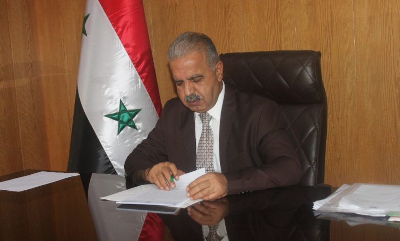 وزير الكهرباء السوري "غسان الزامل"