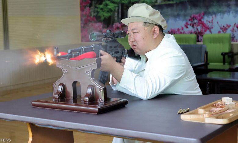 الزعيم كيم يعطي توجيهات ميدانية بمصانع أسلحة كبيرة