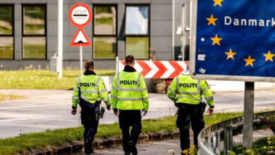 الشرطة الدانماركية تشدد الرقابة على حدود البلاد