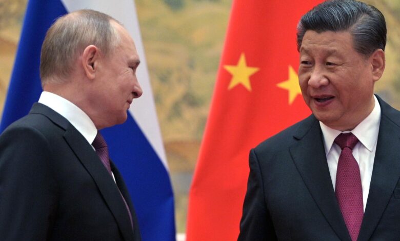 توتر العلاقات الروسية الصينية