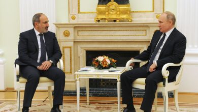 بوتين يبحث مع رئيس الوزراء الأرميني الوضع في «قره باغ»!  