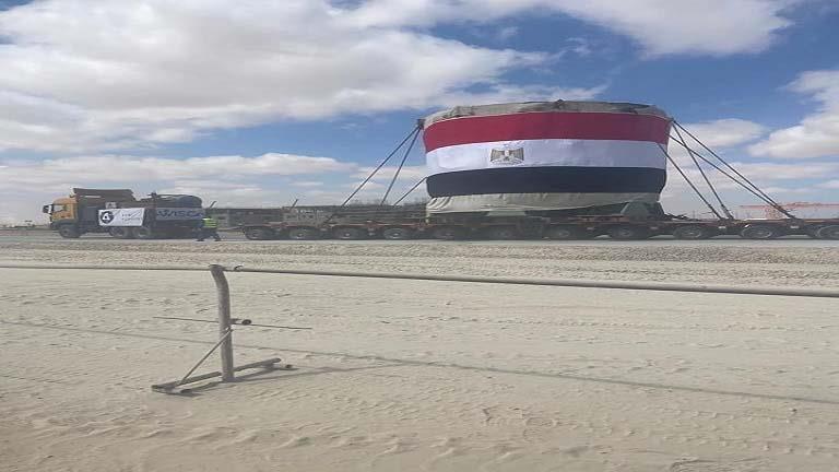 تركيب مصيدة قلب مفاعل الوحدة النووية الأولى في مصر