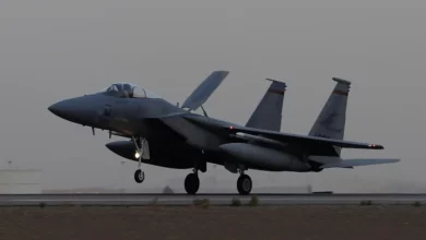 مقاتلات "F15" الأمريكية تصل إلى الشرق الأوسط