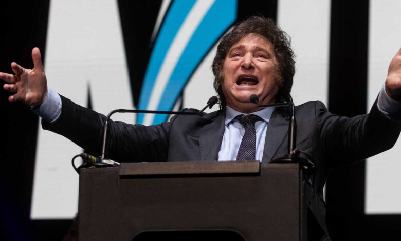فوز "خافيير ميلي" حليف «إسرائيل» في الانتخابات الرئاسية بالأرجنتين