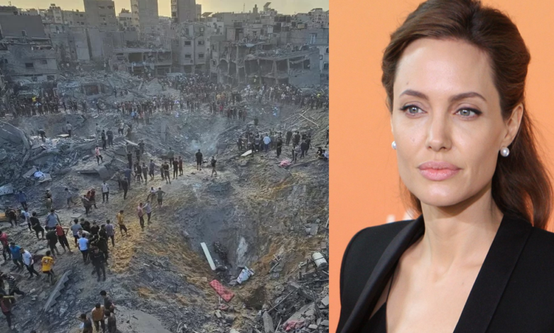 أنجلينا جولي تغير موقفها تجاه القضية الفلسطينية: "غزة تتحول لمقبرة جماعية"