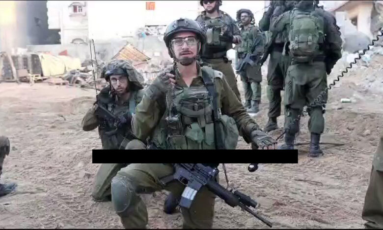 ضابط إسرائيلي يهدي ابنته تفجـ ـيراً في غزة