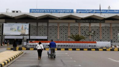 مطار دمشق الدولي يعود إلى الخدمة مجدداً