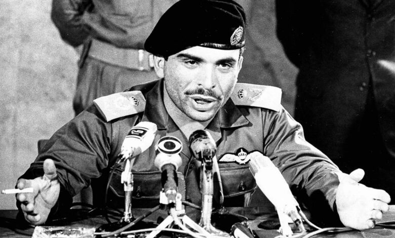 الملك حسين - صورة أرشيفية