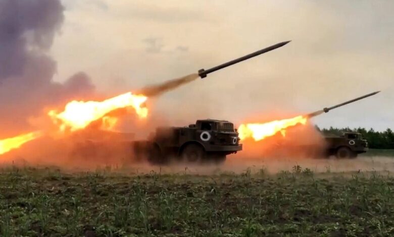 هجوم روسي واسع النطاق على أوكرانيا