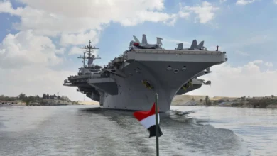 تقارير: هجوم يمني على سفينة حربية أمريكية