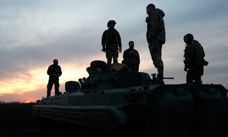 القوات الأوكرانية تنسحب من لاستوتشكينو