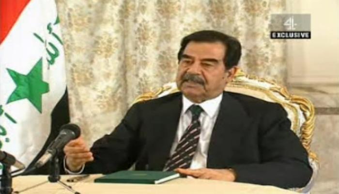 صدام حسين «حيّ» ويظهر في مقابلة صحفية !