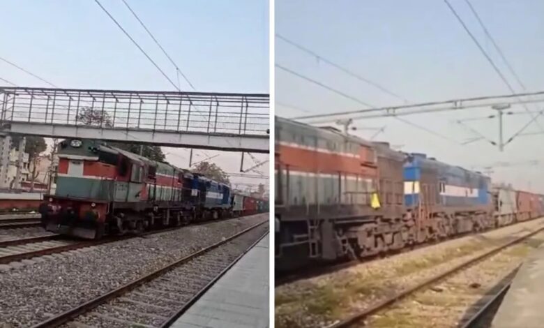 فيلم Unstoppable هذه المرة في الهند! قطار دون سائق!